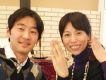 気に入った結婚指輪がみつかってよかったです。