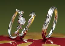 ひな　セットリング：　花蕾・花かずら