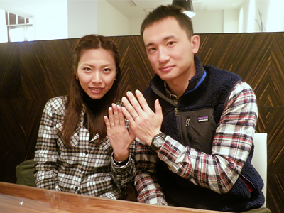 店員さんと一緒に選ぶのも楽しかったです。 店員さんと一緒に選ぶのも楽しかったです。
