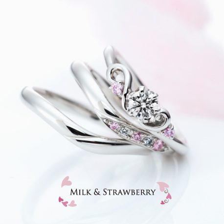 【Milk & Strawberry】誕生石ネックレスプレゼント！！　8/26～9/9