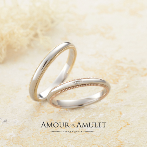 AMOUR AMULETの結婚指輪FLEURフルール