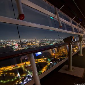 大阪gardenのサプライズプロポーズ 大阪コスモスクエアから夜景を一望できるコスモタワー