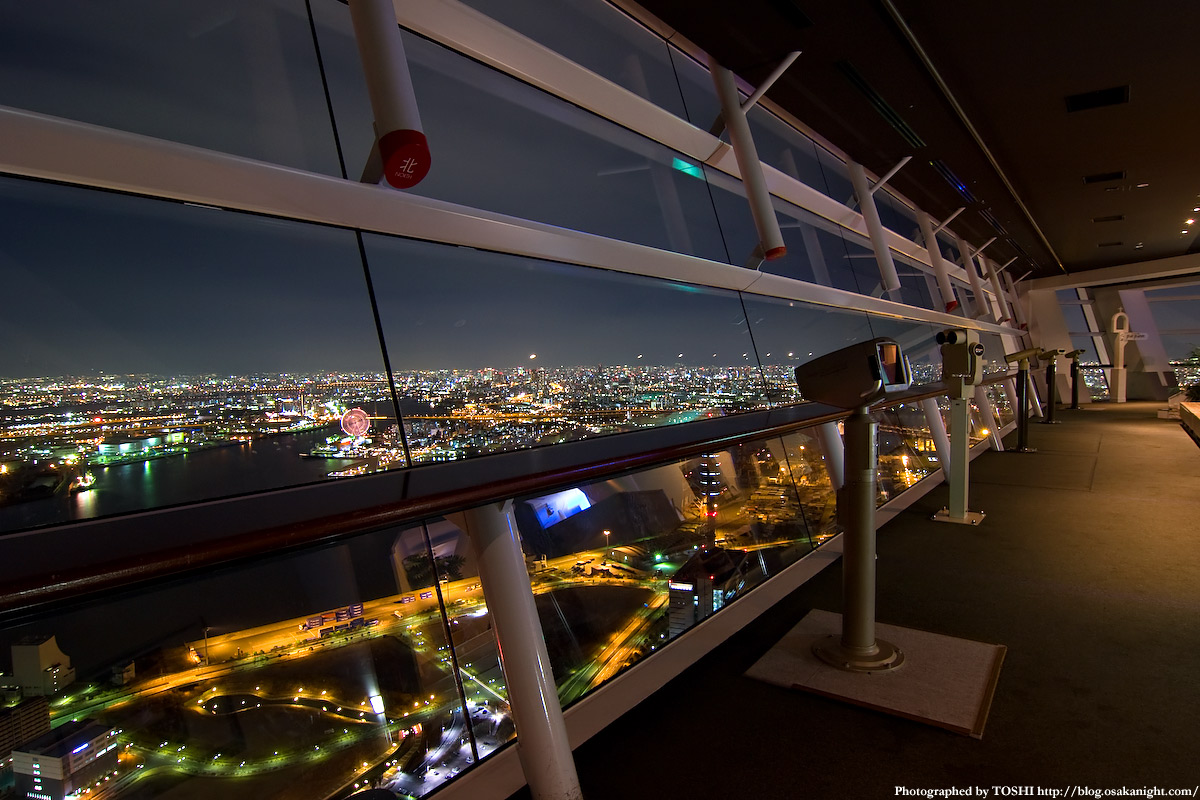 大阪のサプライズプロポーズ 大阪コスモスクエアから夜景を一望できるコスモタワー