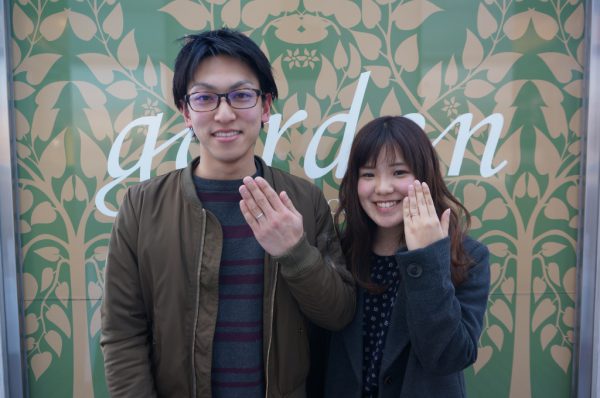 数多い中から自分達が1番気に入る物が見つかり大満足です!