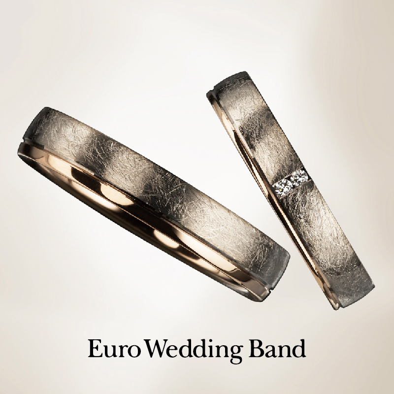 【Euro Wedding Band】2020年限定ダイヤモンドセッティング。・☆・。*　6/30まで！