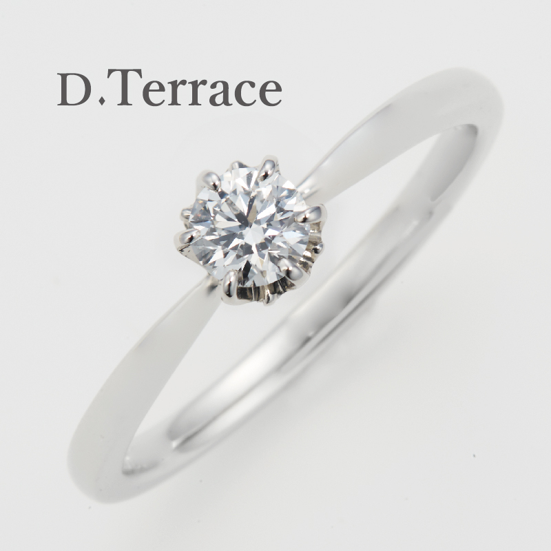 岸和田市で人気のシンプルなデザインのプラチナ婚約指輪はマリア