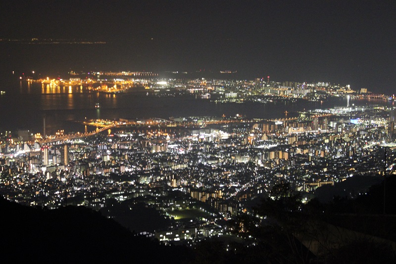 大阪のサプライズプロポーズ 摩耶山掬星台