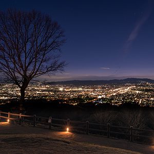 大阪gardenのサプライズプロポーズ 新若草山ドライブウェイ