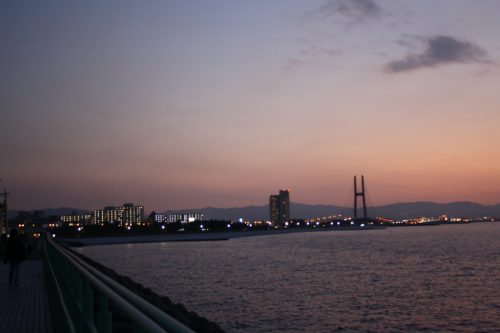 大阪のサプライズプロポーズ りんくう公園