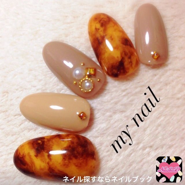 秋ネイル 秋ネイル