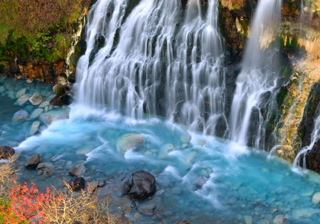 大阪のサプライズプロポーズ 白髭の滝