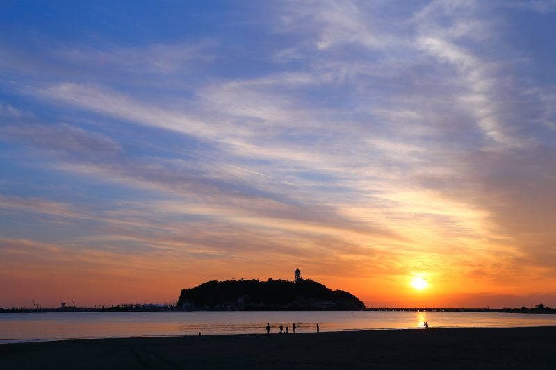 大阪のサプライズプロポーズ 江ノ島海岸