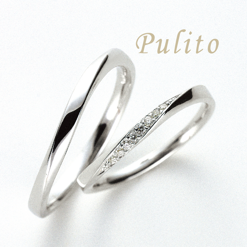 2本で10万円の結婚指輪Pulito