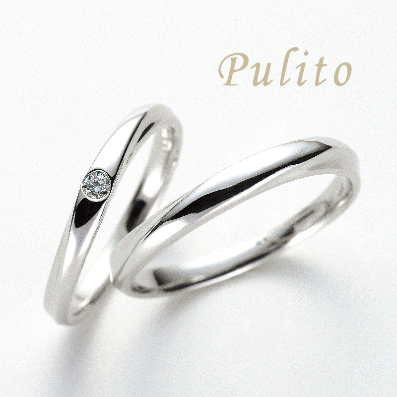 ガーデン本店の10万円で揃う安い結婚指輪ブランドプリートの人気結婚指輪デザイン1