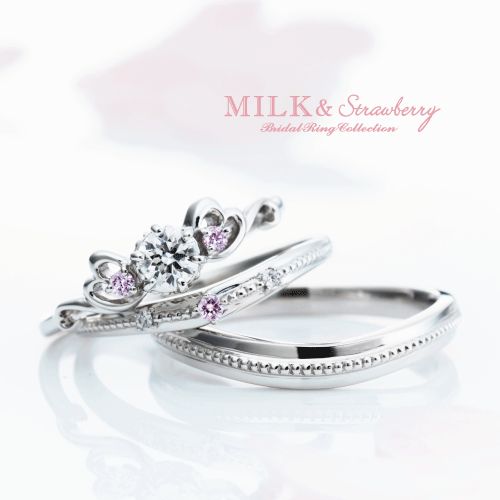 Milk & Strawberry 誕生石ネックレスプレゼント!! ~8/28まで♪