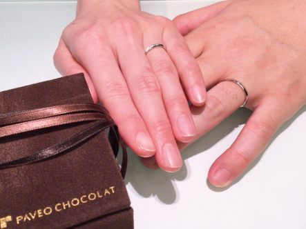 大阪府　PAVEO CHOCOLATの結婚指輪