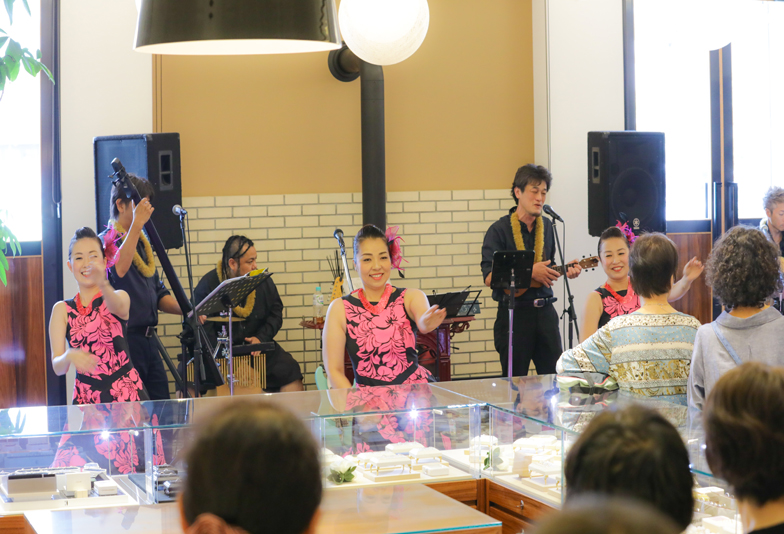 岸和田市フラダンスハワイアンジュエリーgardenフェスタ2019