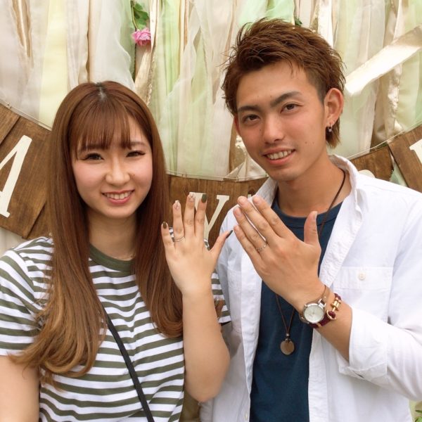 大阪府岸和田市  GRAMAの結婚指輪