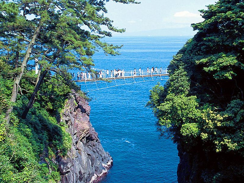 大阪のサプライズプロポーズ 門脇吊橋（かどわきつりばし）