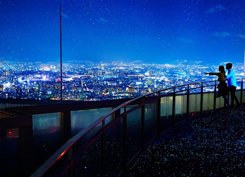 大阪のサプライズプロポーズ 梅田スカイビル