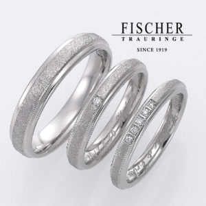 フィッシャーの結婚指輪デザイン