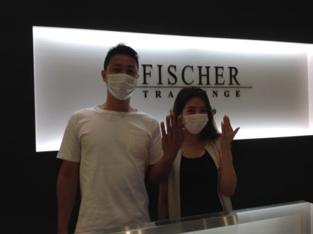 FISCHER（フィッシャー）の結婚指輪　大阪府和泉市