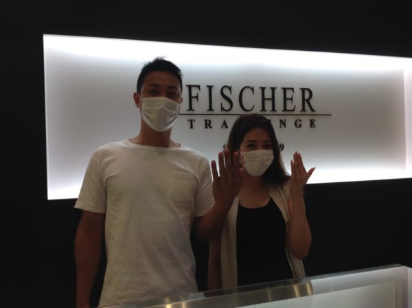 FISCHER（フィッシャー）の結婚指輪　大阪府和泉市