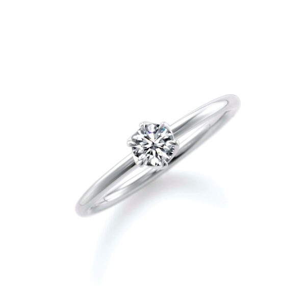 七夕に間に合うプロポーズに人気のシンプルな婚約指輪