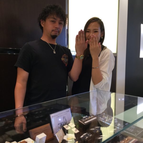 マカナの結婚指輪をご成約いただきました（藤井寺市）