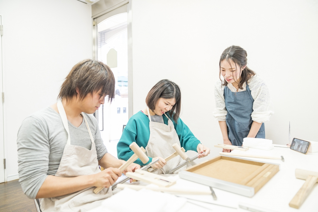 サプライズ学生に大人気南大阪garden本店の手作りペアリング体験夏休みイベント