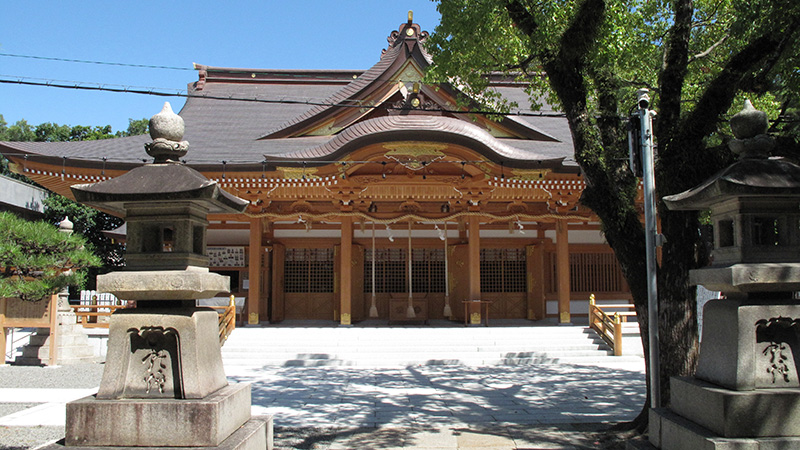 南大阪結婚式の和装は岸城神社