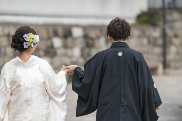 天候良くて桜もしっかりあったのでお城で撮影よかった