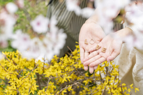 天候良くて桜もしっかりあったのでお城で撮影よかった