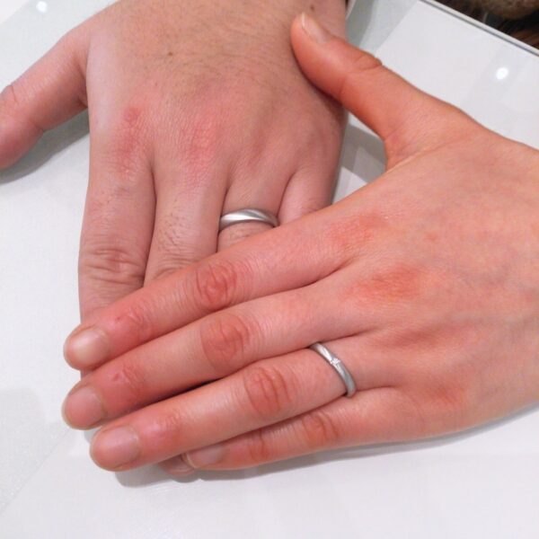 フィッシャーの結婚指輪をご成約頂きました。（大阪府和泉市）
