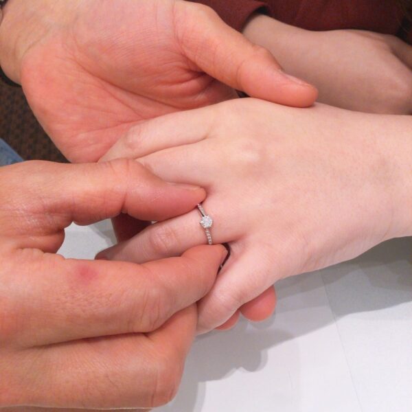 gardenオリジナル婚約指輪をご成約頂きました。（和歌山県日高郡）