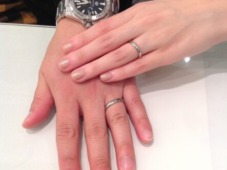 FISCHER(フィッシャー)の結婚指輪をご成約頂きました。(大阪府岸和田市)
