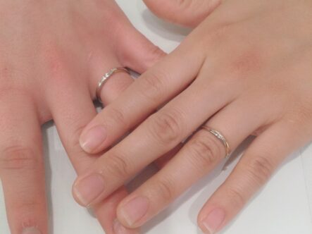 アムールアミュレットの結婚指輪をご成約頂きました。（大阪府八尾市　兵庫県伊丹市）