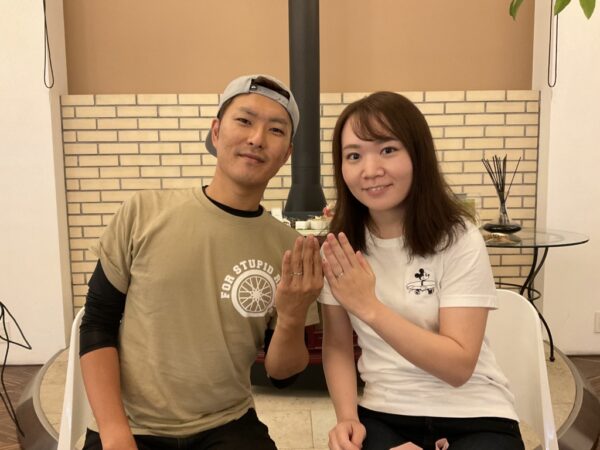 ディズニーラプンツェルの結婚指輪をご成約頂きました（大阪府交野市　河内長野市）