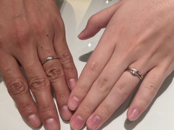 ディズニーラプンツェルの結婚指輪をご成約頂きました 大阪府交野市 河内長野市