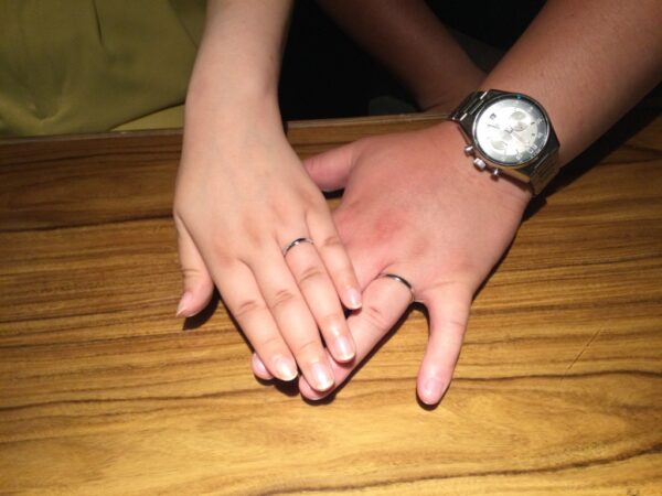イロノハの結婚指輪をご成約頂きました（大阪府堺市中区）