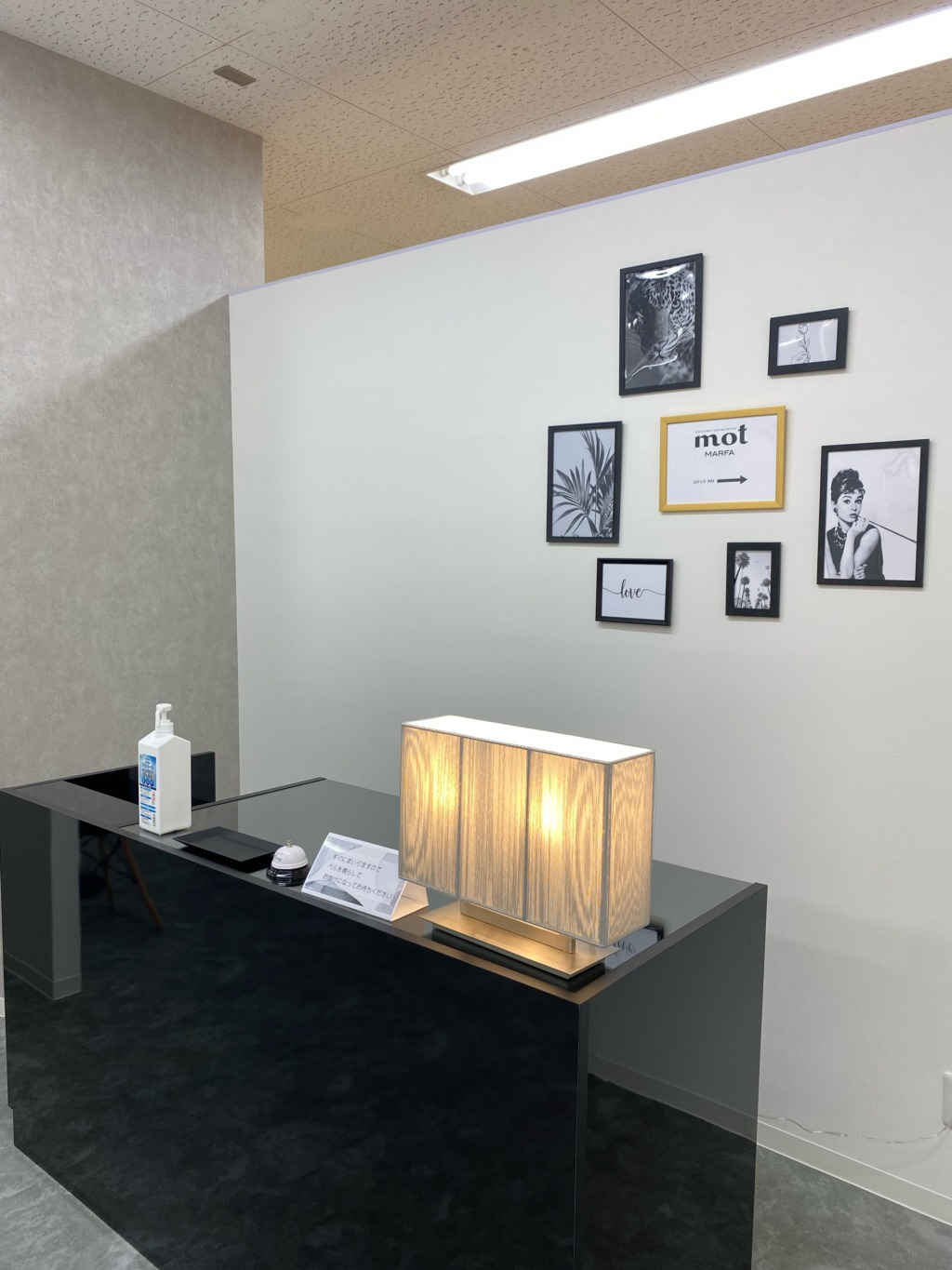 メンズ脱毛サロンモット岸和田の店内イメージ