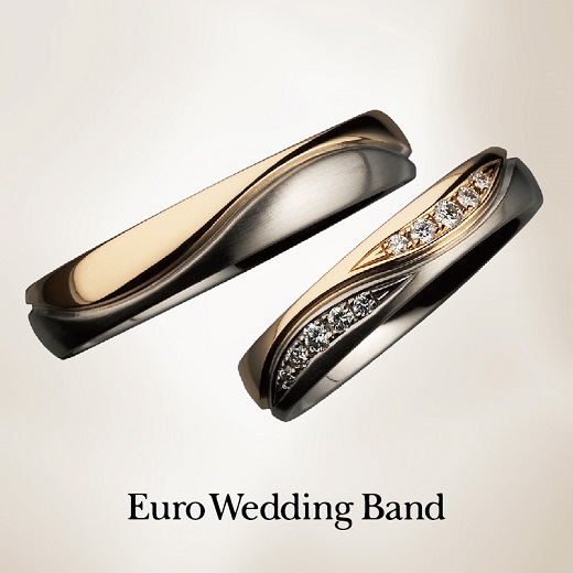 鍛造造りのドイツの結婚指輪