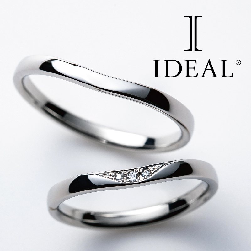 奈良で人気結婚指輪ブランドアイデアルのデザイン12