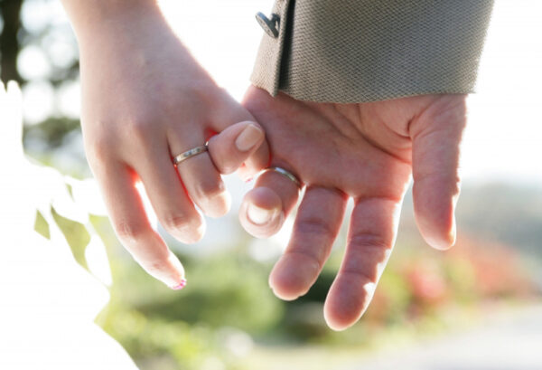 堺市手作り結婚指輪のクリーニング