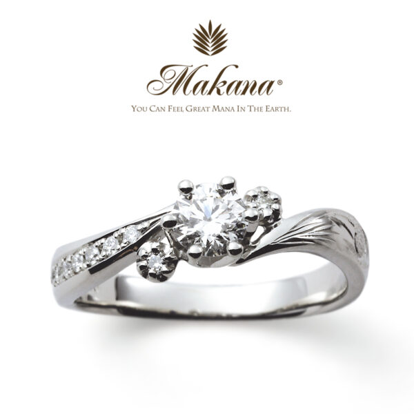岸和田市で人気の婚約指輪ブランドでマカナのデザインのME-2