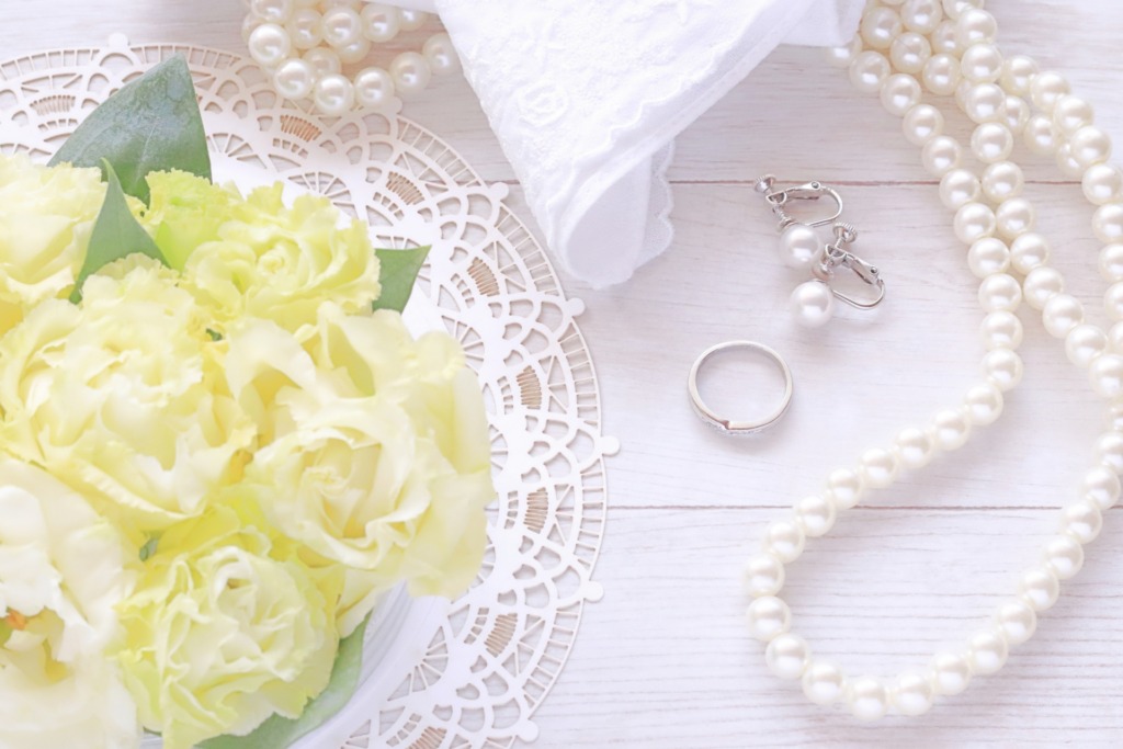 真珠(パール)ネックレス成約のタイミングの1つ、花嫁道具