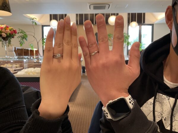 和歌山県｜FISCHERとGERSTNERの結婚指輪をご成約いただきました