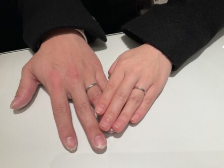 大阪府泉南市｜和歌山フェスタにご参加いただきプロミスリングの結婚指輪をご成約いただきました