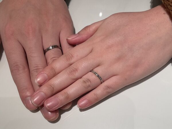 大阪府河内長野｜FISCHERとORECCHIOの結婚指輪をご成約いただきました