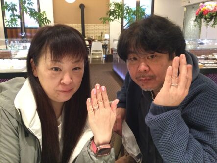 大阪府堺市中区｜Mariage entの結婚指輪をご成約いただきました